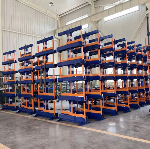 Electric Telescopic Pipe Cantilever Storage Rack