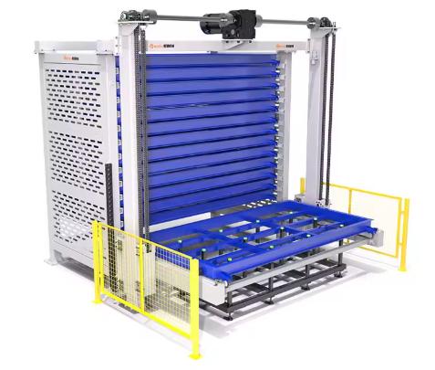 Automatic Plate Storage System Warehouse with PLC Control